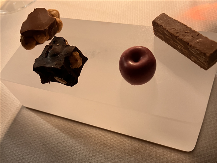 chocolate petit fours
